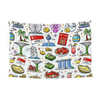 Custom Horizontal Lightweight Wall Tapestry for Bedroom (4:3)