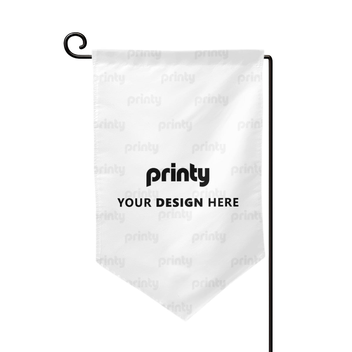 Custom Pointed Corner Garden Flags