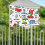 Custom Outdoor Decor Flags Single Sided (2:3)