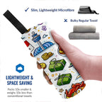 Custom Vertical Microfiber Towel