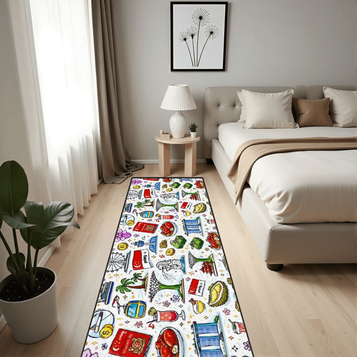 Custom Runner Rug 24"x72"