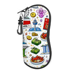 Custom Ultra Light Zipper Eyeglass Case (Vertical)