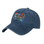 Custom Unisex Washed Denim Baseball Cap