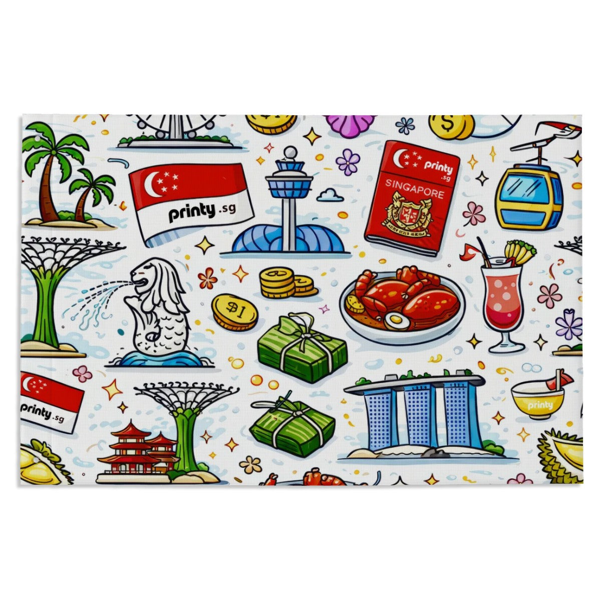 Custom Three-Layer Outdoor Decor Flags Double Sided(2:3)