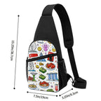 Custom Crossbody Fanny Pack Chest Bag