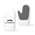 Custom Silicone Oven Mitts Heat Resistant Set