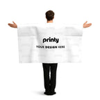 Custom Wearable Sports Flag Sleeve Cape