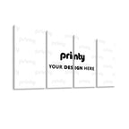 Custom 4 Panels Sound Absorbing Wall Art