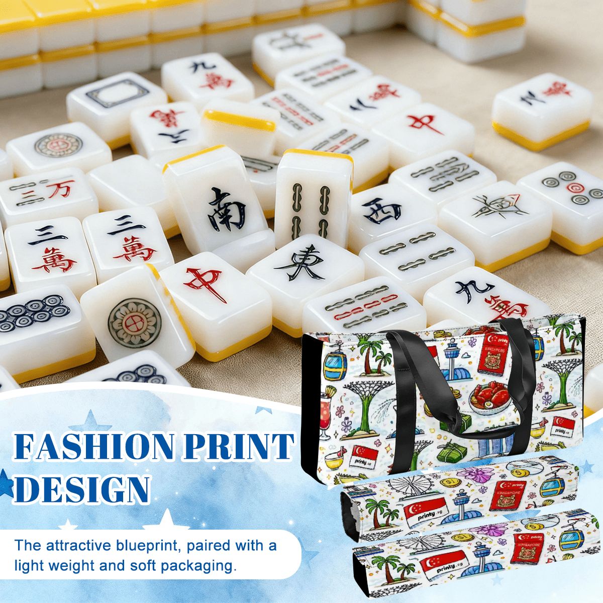 Custom Mahjong Bag Set
