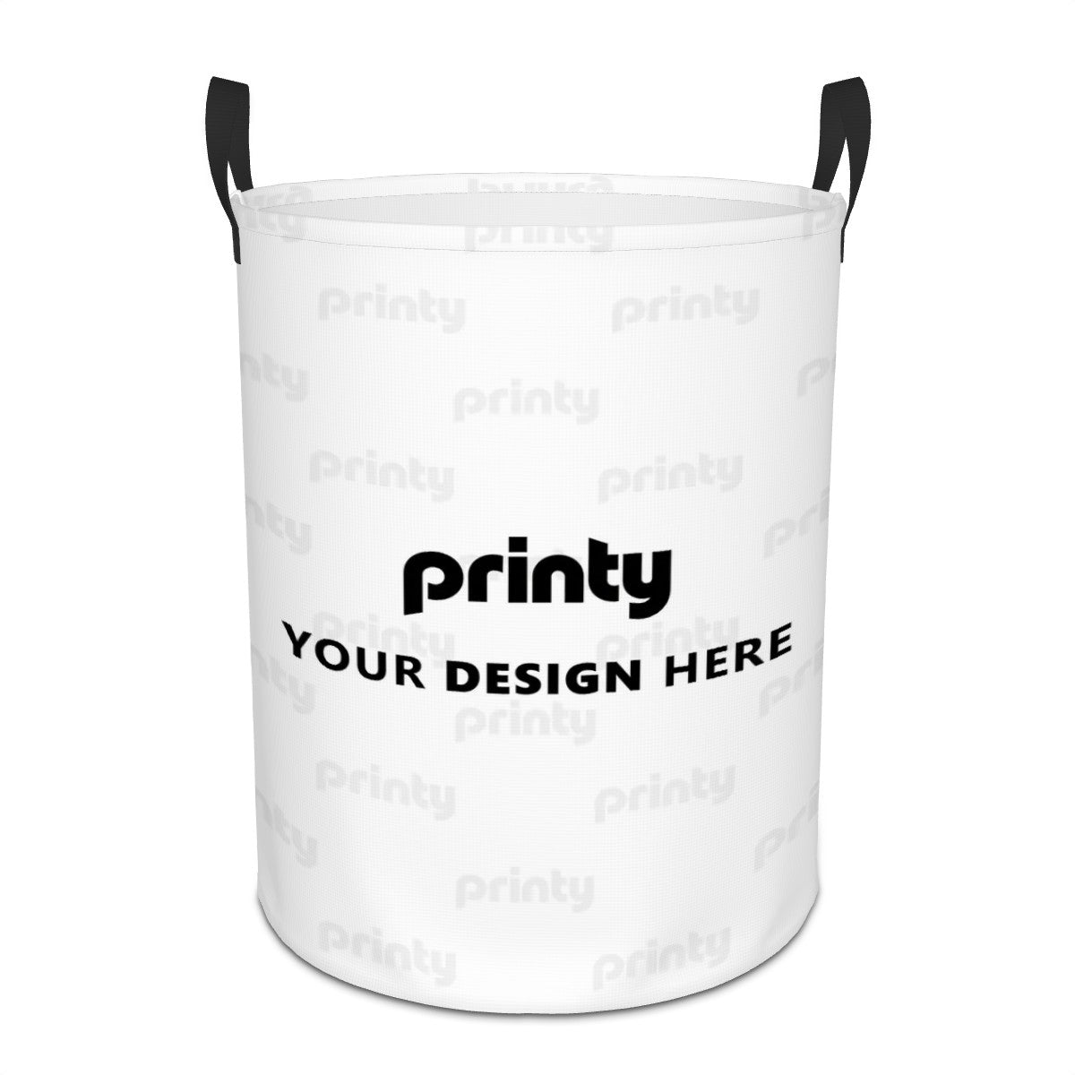 Custom Circular Laundry Basket