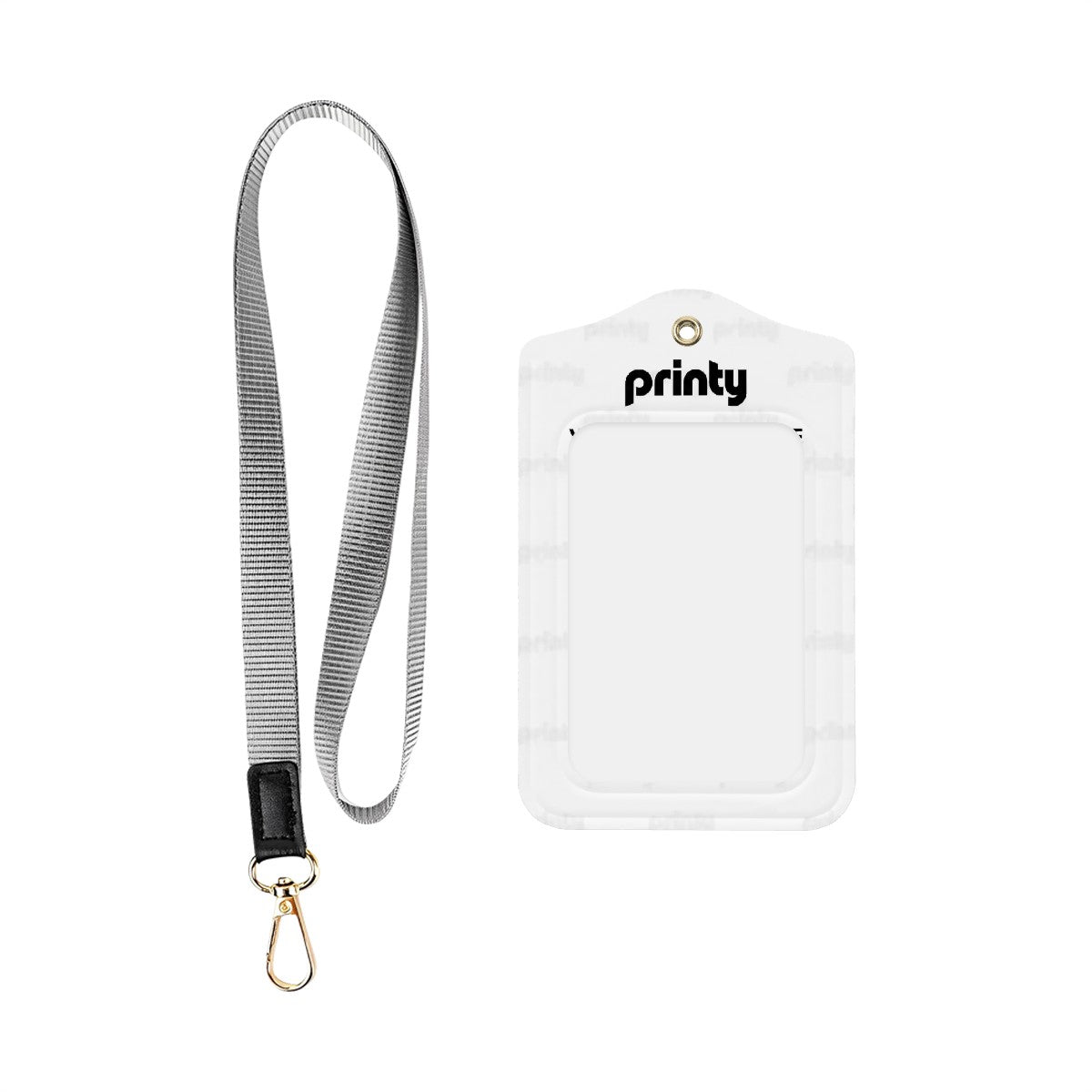 Custom Leather Card Badge Holder