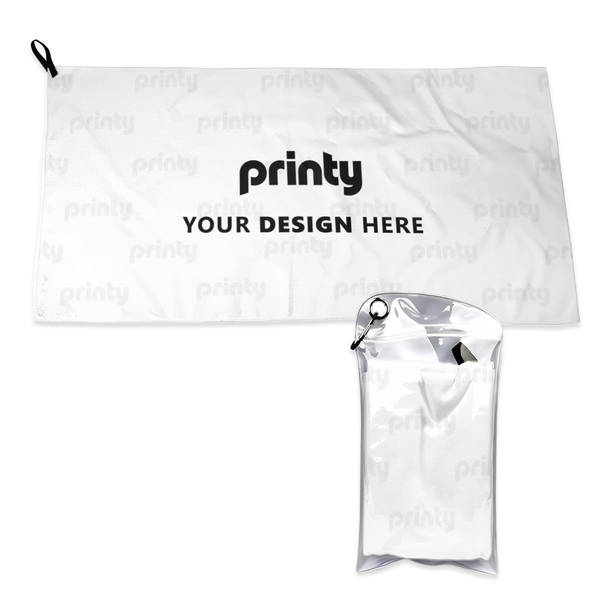 Custom Quick Dry Microfiber Towel (Horizontal)
