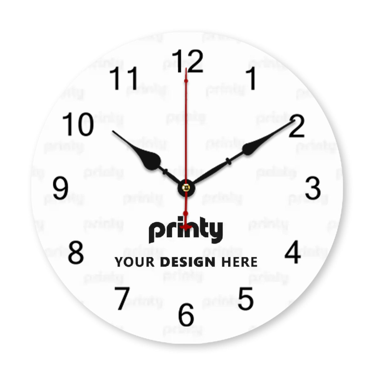 Custom PVC Wall Clock without Scale