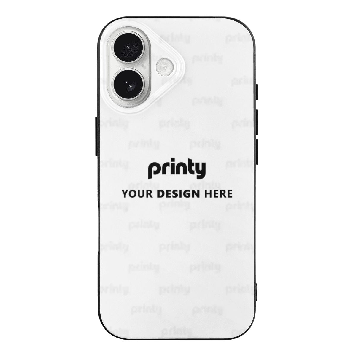 Custom iPhone 17 TPU Black Phone Case