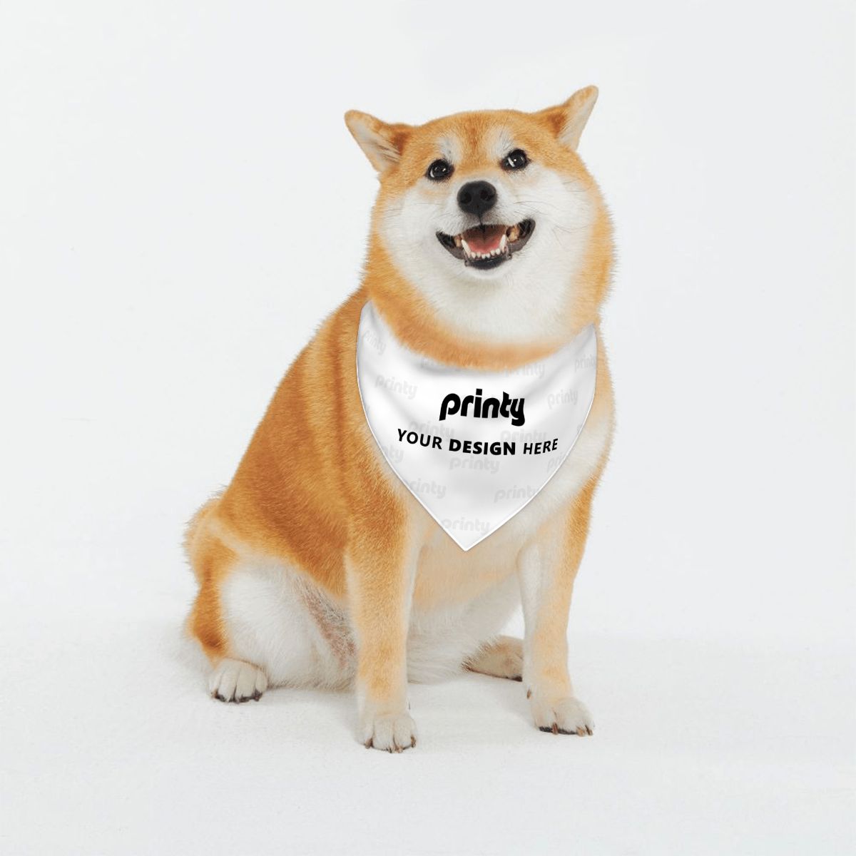 Custom Dog Bandanas Double Sided with Buckle