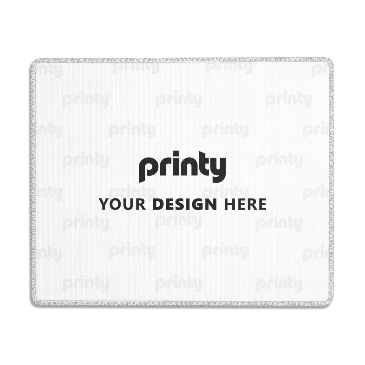 Custom Small Mouse Pad with Non-Slip Rubber Base (Horizontal)