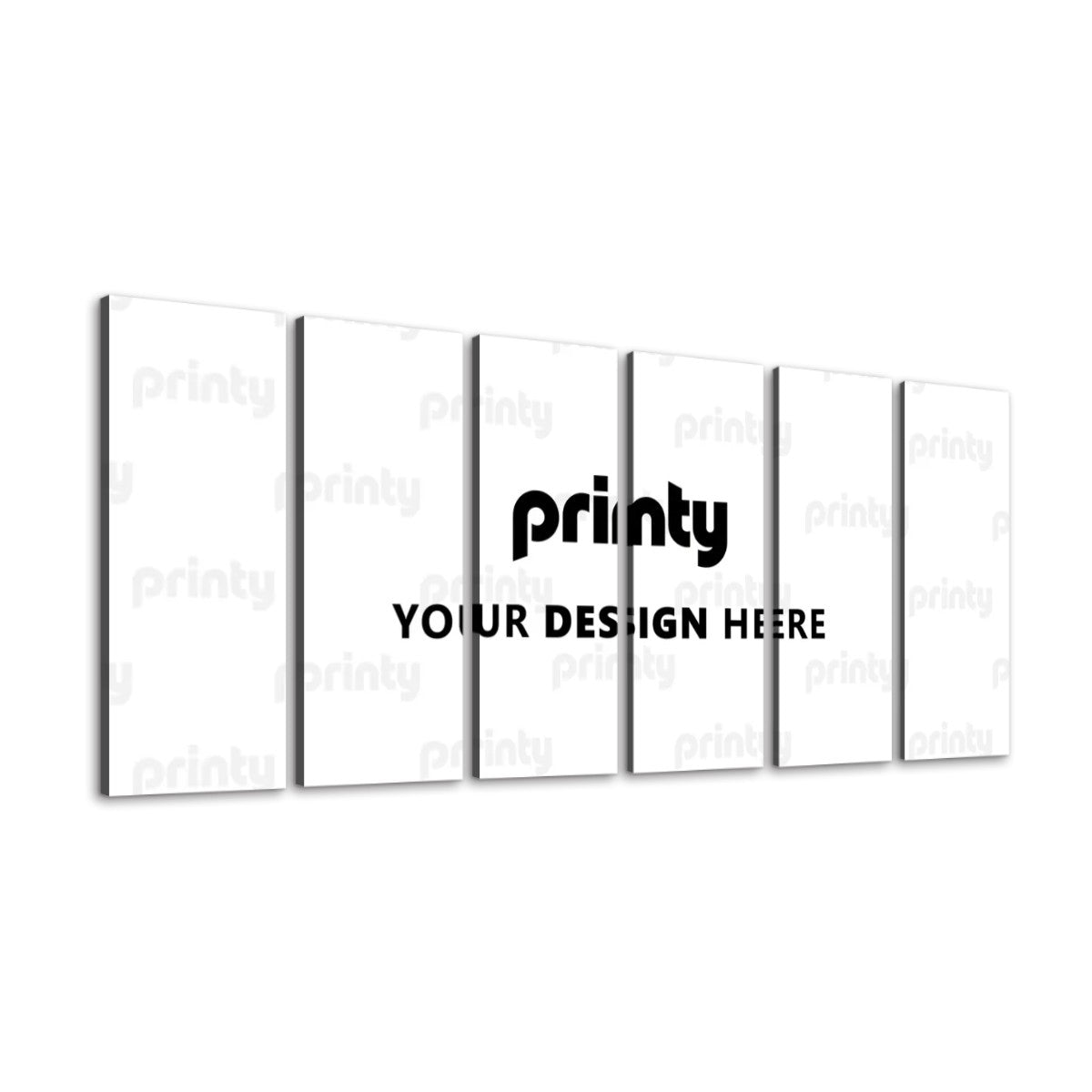 Custom 6 Panels Canvas Prints Wall Art