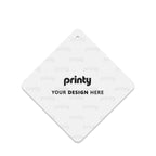 Custom Square Car Air Freshener Cards 6 pcs