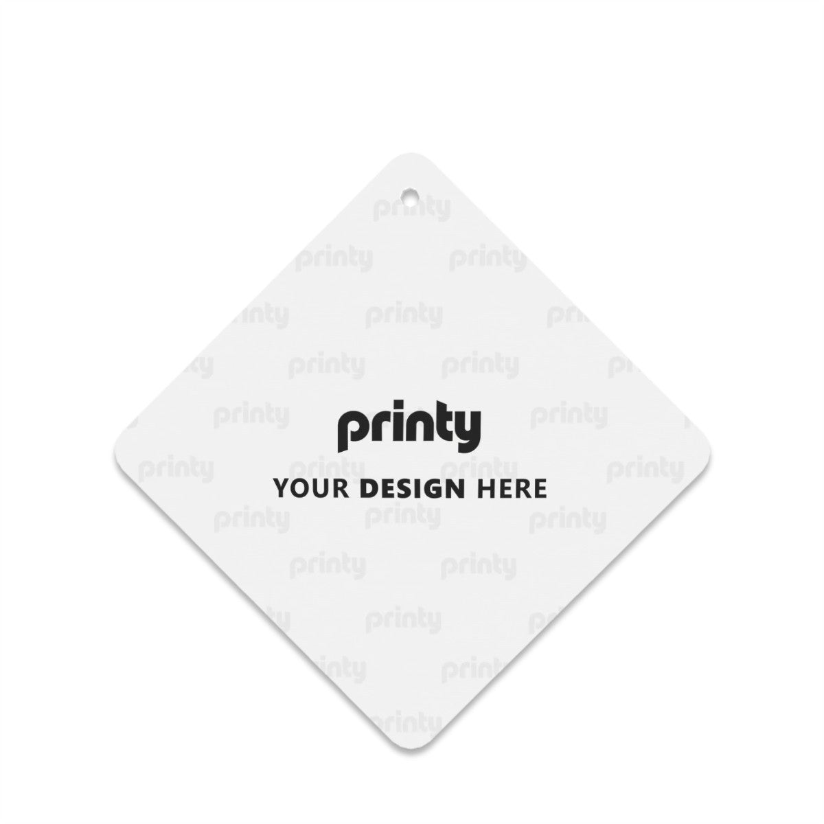 Custom Square Car Air Freshener Cards 6 pcs