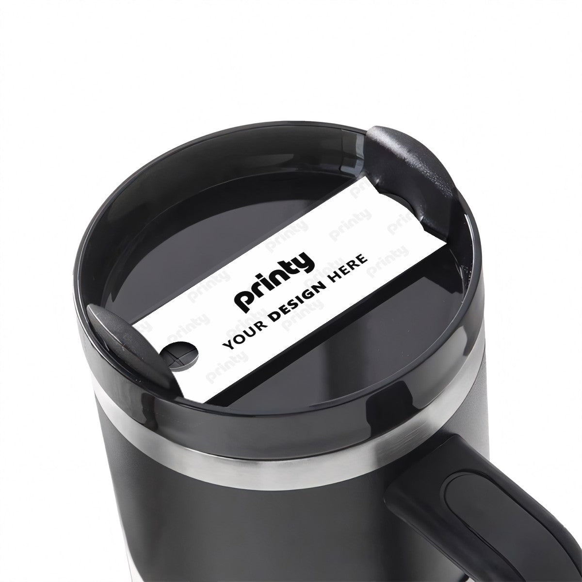 Custom Tumbler Lid Nameplate