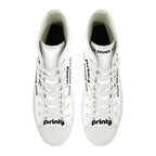 Custom Women's High Top Canvas Shoes Customized Tongue