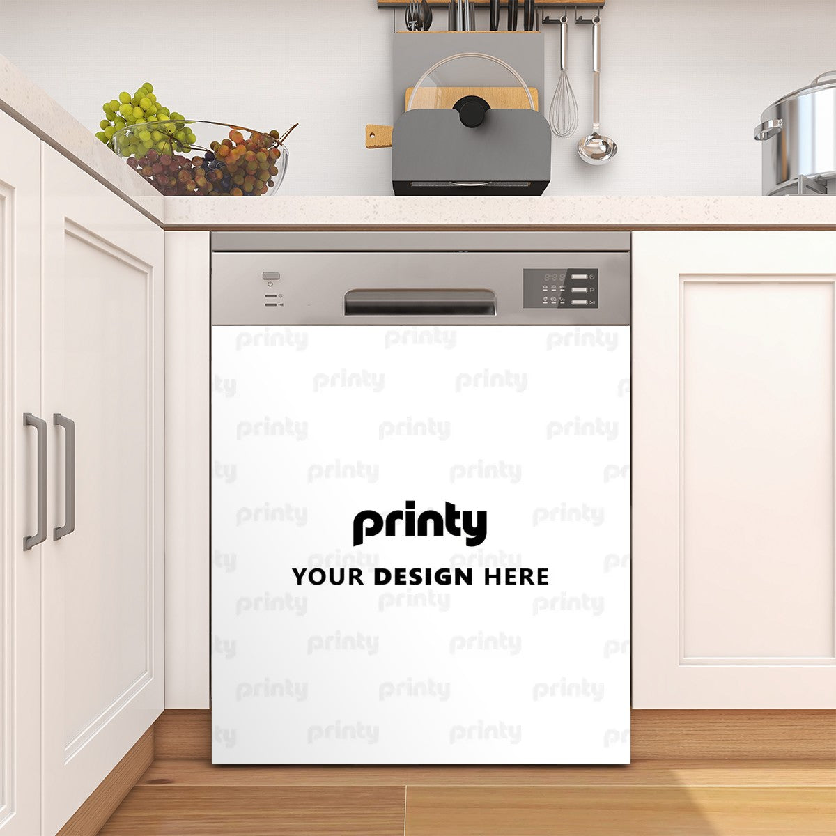 Custom Dishwasher Magnet Cover