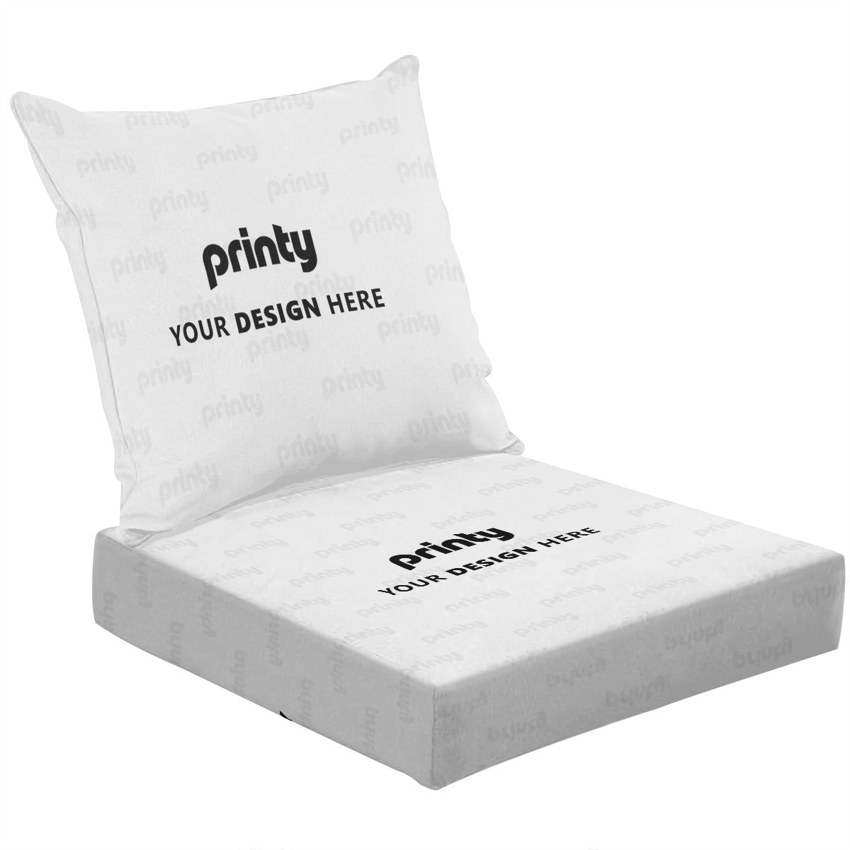 Custom Deep Seat Cushion Set