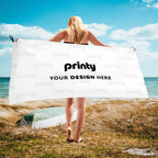 Custom Microfiber Quick Dry Bath Towels (Horizontal)