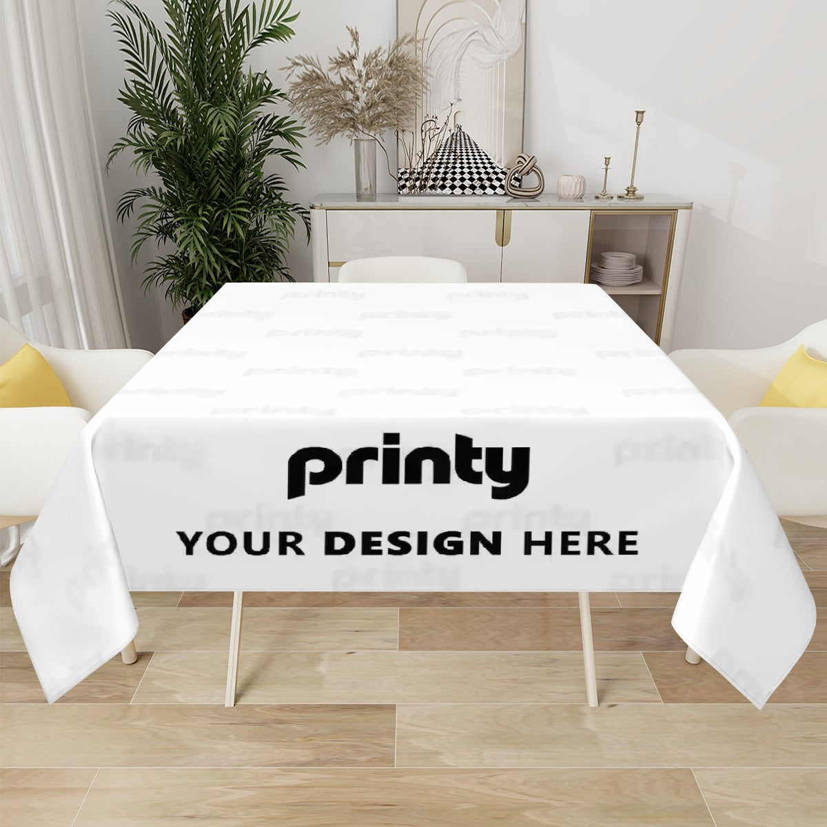 Custom Square Table Cloth Home Decor