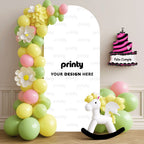 Custom Small Arched Background Cover