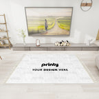 Custom Area Rug with Tassels (5:3)