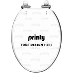 Custom Elongated Toilet Seat V-Shaped