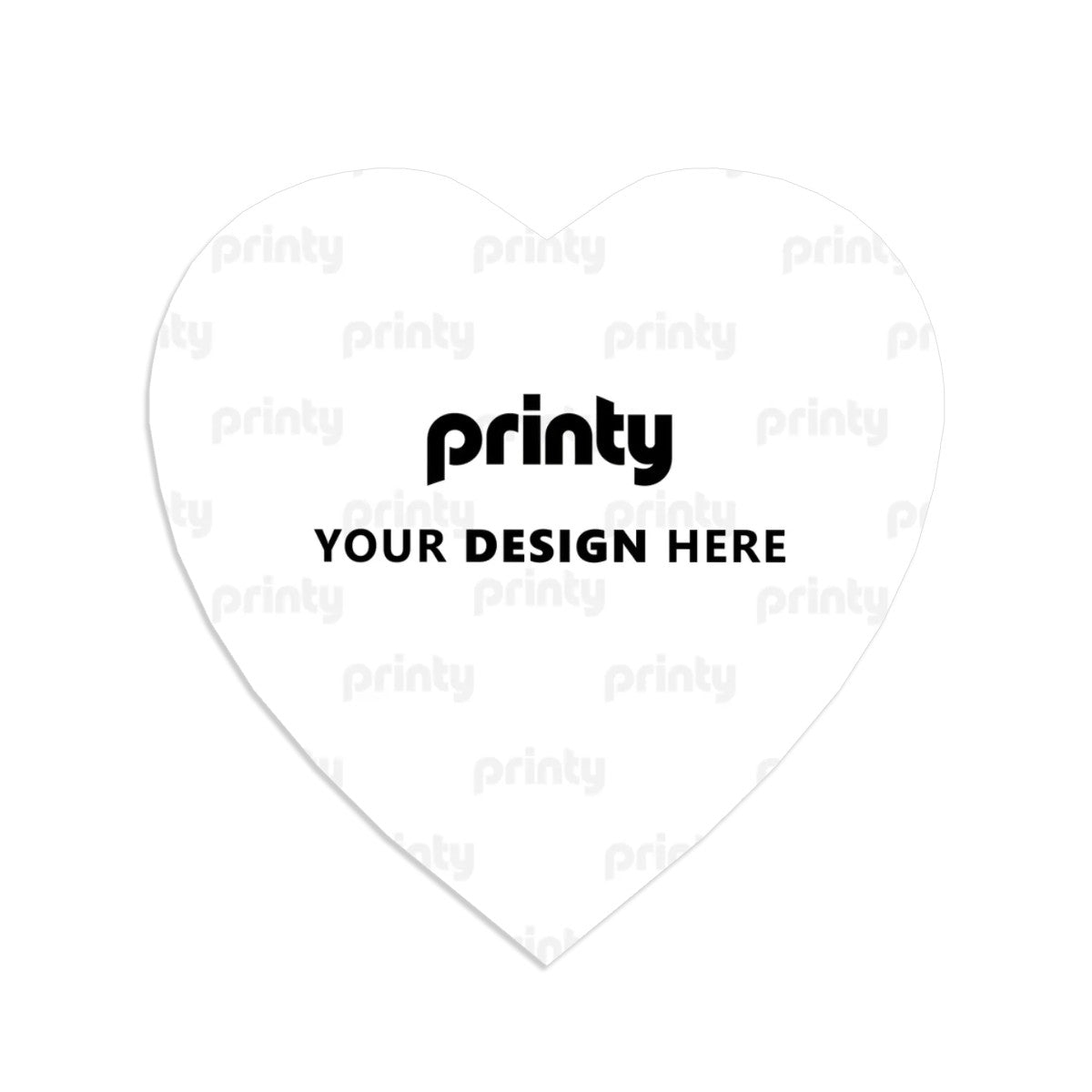 Custom Heart Shape Fridge Magnets