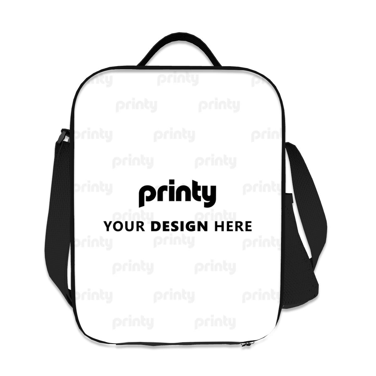 Custom Insulated Lunch Bag with Shoulder Strap