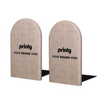 Custom Small Wooden Bookends 2 pcs